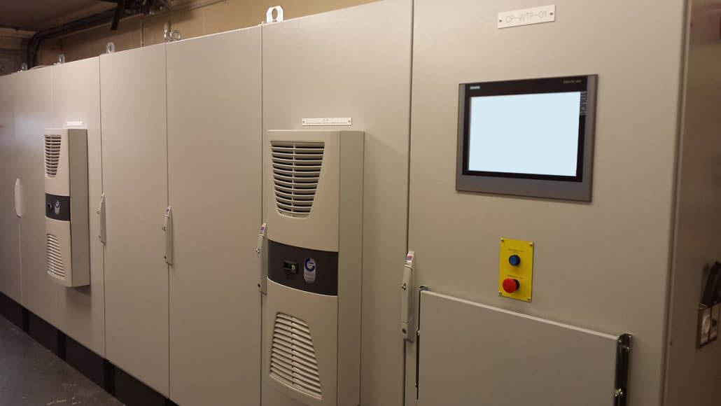 Air-Conditioned Control Panel